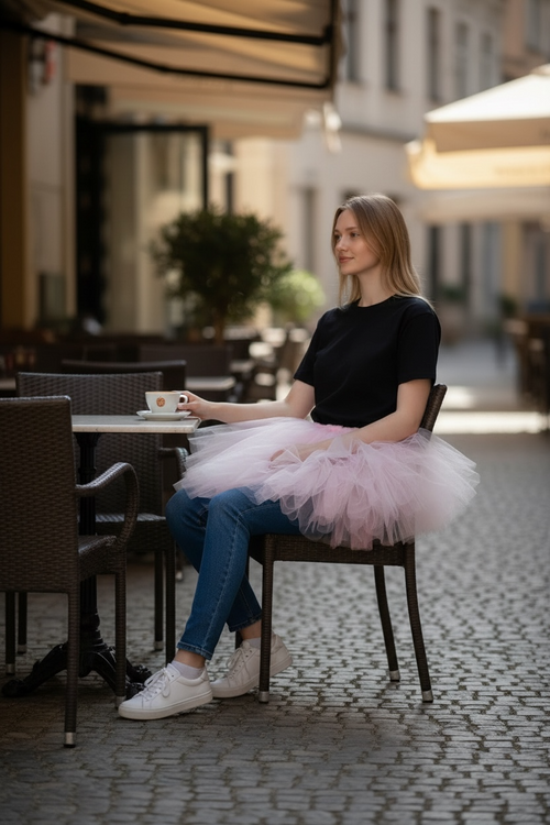 Women’s Light Pink Tutu Skirt